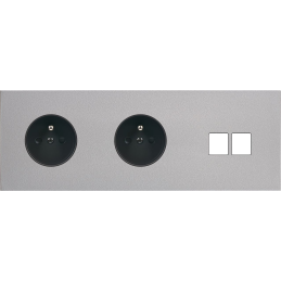 Switch plate Désir ALU matt...