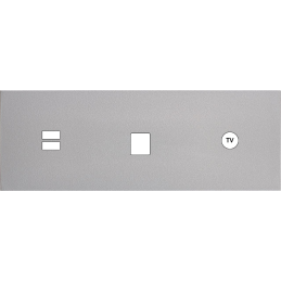 Switch plate Désir ALU matt...