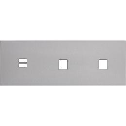 Switch plate Désir ALU matt...