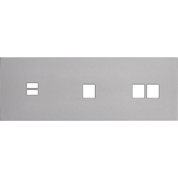 Switch plate Désir ALU matt...