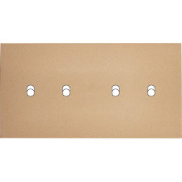 Switch plate Désir gold...