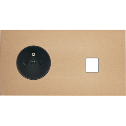 Switch plate Désir gold...