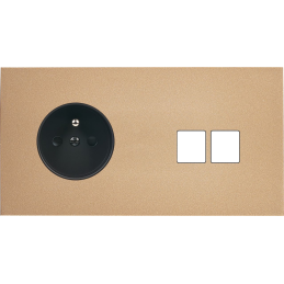 Switch plate Désir gold...