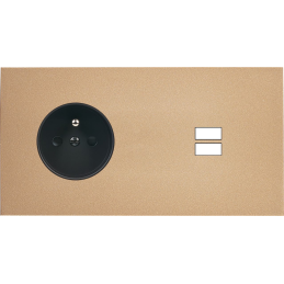 Switch plate Désir gold...