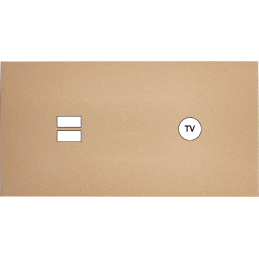 Switch plate Désir gold...