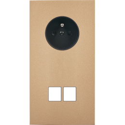 Switch plate Désir gold...