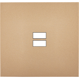 Switch plate Désir gold...