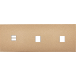 Switch plate Désir gold...