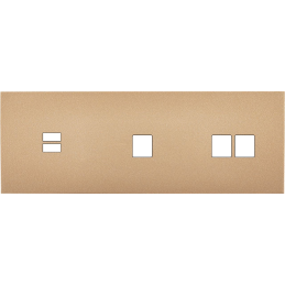 Switch plate Désir gold...