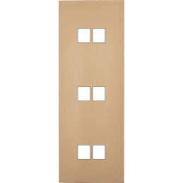 Switch plate Désir gold...