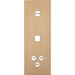 Switch plate Désir gold...