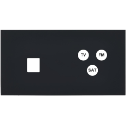 Façade Désir Noir Mat...