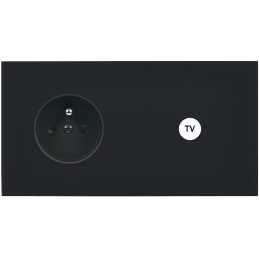 Façade Désir Noir mat...