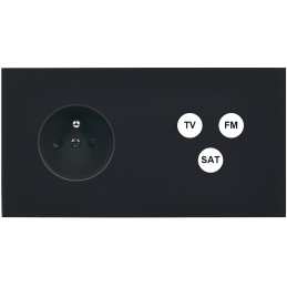 Façade Désir Noir Mat...