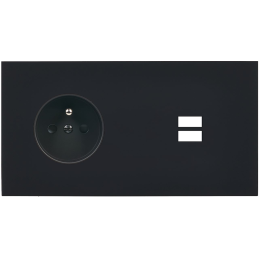 Façade Désir Noir mat...