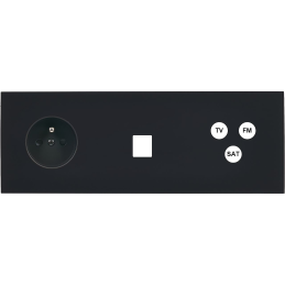 Façade Désir Noir Mat...