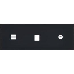 Façade Désir Noir mat...