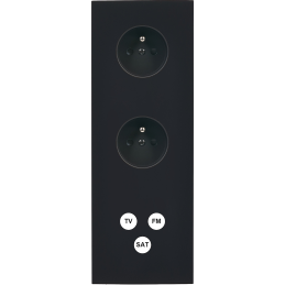 Façade Désir Noir Mat...