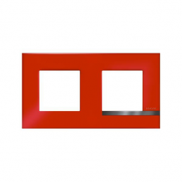 Altège plaque 2 postes RUBIS