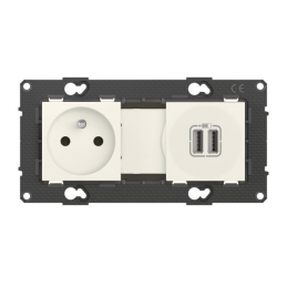 Socket outlet 16A + plug 2...