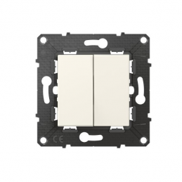 Double poussoir 6A finition...