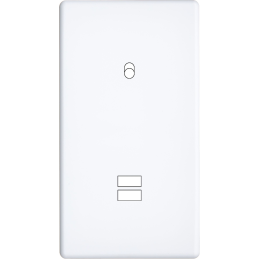 Switch plate Hitera white...