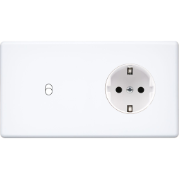 Switch plate Hitera white...