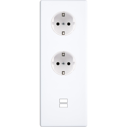 Switch plate Hitera white...