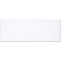 Switch plate Hitera white...