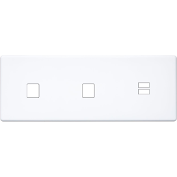 Switch plate Hitera white...