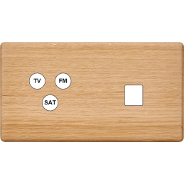 Switch plate Hitera light...