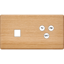 Switch plate Hitera light...