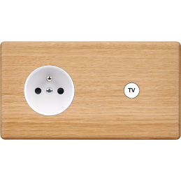 Switch plate Hitera light...