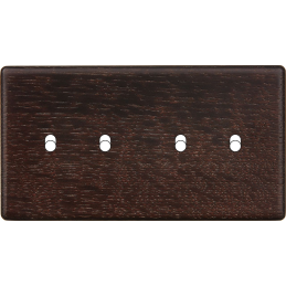 Switch plate Hitera dark...