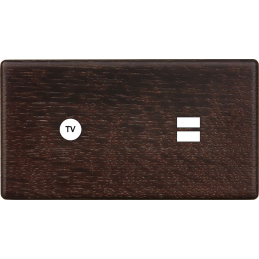 Switch plate Hitera dark...