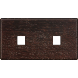 Switch plate Hitera dark...