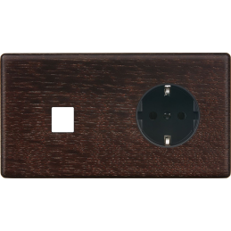 Switch plate Hitera dark...