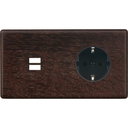 Switch plate Hitera dark...