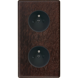 Switch plate Hitera dark...