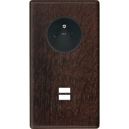 Switch plate Hitera dark...