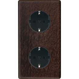 Switch plate Hitera dark...