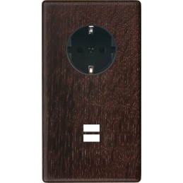 Switch plate Hitera dark...