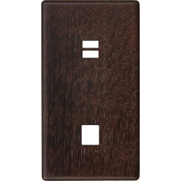 Switch plate Hitera dark...