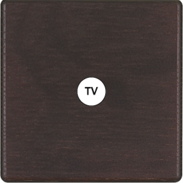 Switch plate Hitera dark...