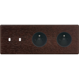 Switch plate Hitera dark...