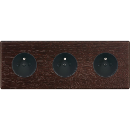 Switch plate Hitera dark...