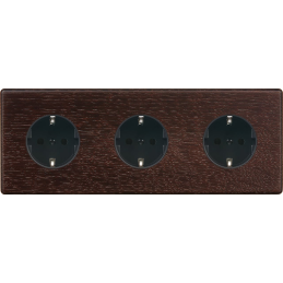 Switch plate Hitera dark...