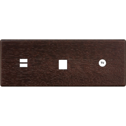 Switch plate Hitera dark...