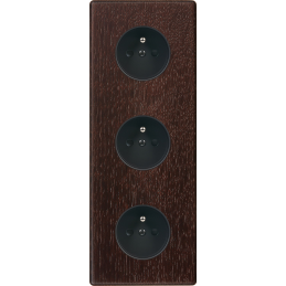 Switch plate Hitera dark...