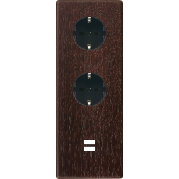 Switch plate Hitera dark...